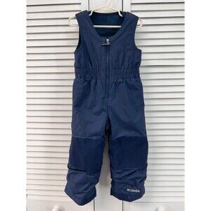 Columbia size 3 Snow Pants bibs  blue